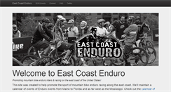 Desktop Screenshot of eastcoastenduro.com