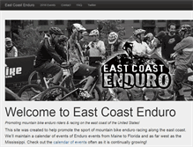 Tablet Screenshot of eastcoastenduro.com